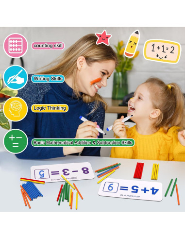 Tarjetas de Flash LOOIKOOS para Niños - Juguetes Montessori 30 Tarjetas