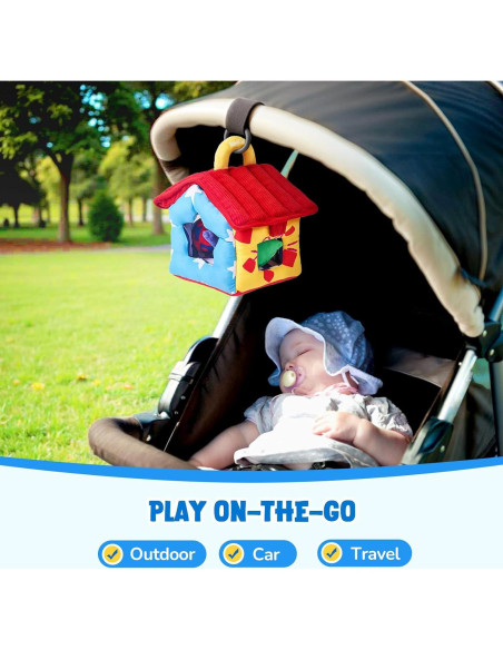 Juguete Sensorial Suave JoyCat para Bebés 6-18 Meses Juguete Sensorial Suave JoyCat para Bebés 6-18 Meses