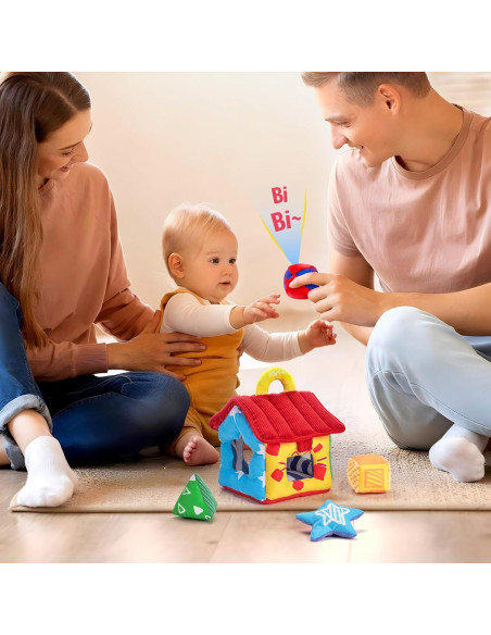 Juguete Sensorial Suave JoyCat para Bebés 6-18 Meses Juguete Sensorial Suave JoyCat para Bebés 6-18 Meses