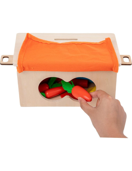 Caja de Juego 4 en 1 Adena Montessori para Bebés 6-36 Meses Caja de Juego 4 en 1 Adena Montessori para Bebés 6-36 Meses