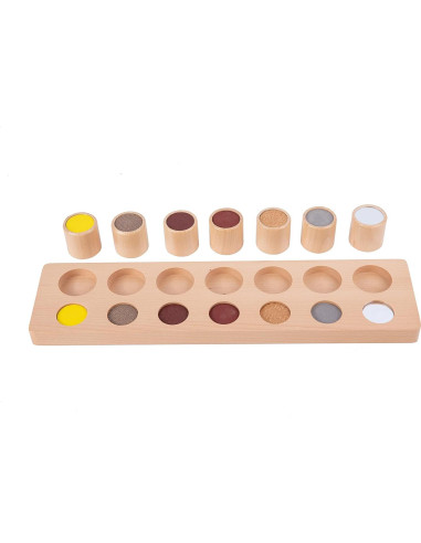 Juguete Sensorial Montessori de Madera para Bebés 6-12 Meses