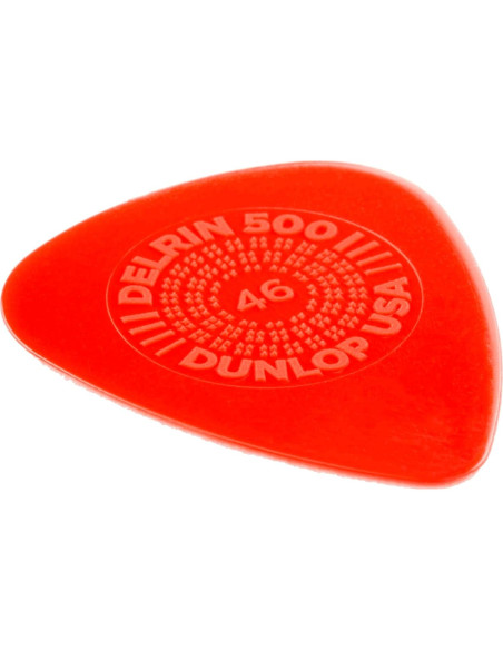 Púas de Guitarra Jim Dunlop Delrin 500 Prime Grip 0.46mm Púas de Guitarra Jim Dunlop Delrin 500 Prime Grip 0.46mm