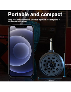 Amplificador de guitarra eléctrica E-WAVE M500 Bluetooth 5W 2