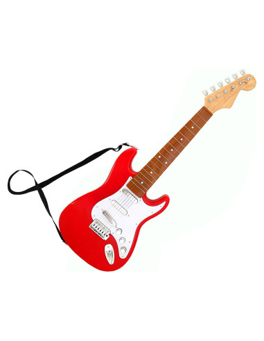 Guitarra Infantil Portátil CHENHAI 68 cm Roja Juguete Musical