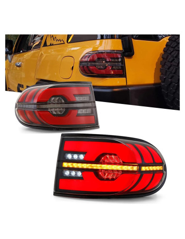 Luces Traseras LED TT-ABC para Toyota FJ Cruiser 2006-2020