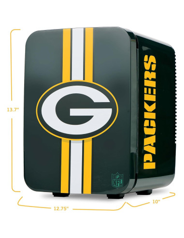 Mini Refrigerador Ukonic NFL Green Bay Packers 10L - Portátil