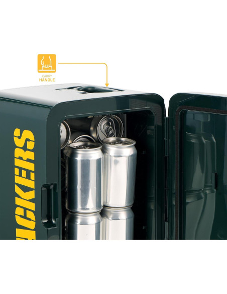Mini Refrigerador Ukonic NFL Green Bay Packers 10L - Portátil Mini Refrigerador Ukonic NFL Green Bay Packers 10L - Portátil