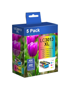 Cartuchos de tinta WISETA LC3013 de alto rendimiento 5 unidades
