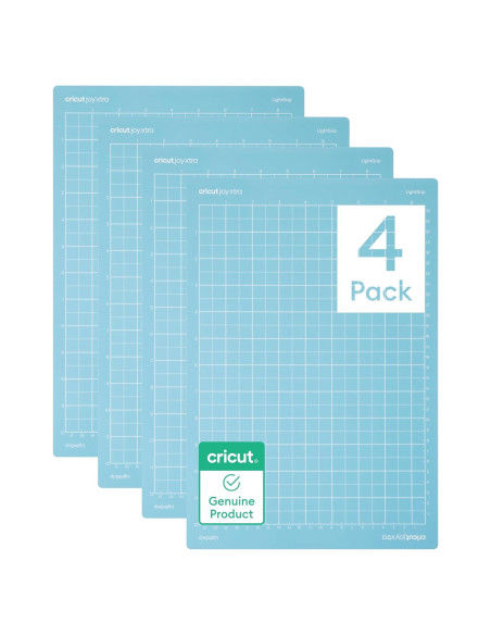 Paquete de 4 Alfombrillas de Corte LightGrip Cricut Joy Xtra 21.6x30.5cm Paquete de 4 Alfombrillas de Corte LightGrip Cricut Joy Xtra 21.6x30.5cm