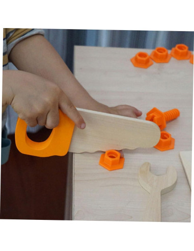 Set de Herramientas de Madera VANZACK para Niños - 4 Piezas