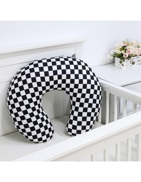 Funda de Almohada de Lactancia DILIMI 2 Paquetes Gris y Negra Funda de Almohada de Lactancia DILIMI 2 Paquetes Gris y Negra