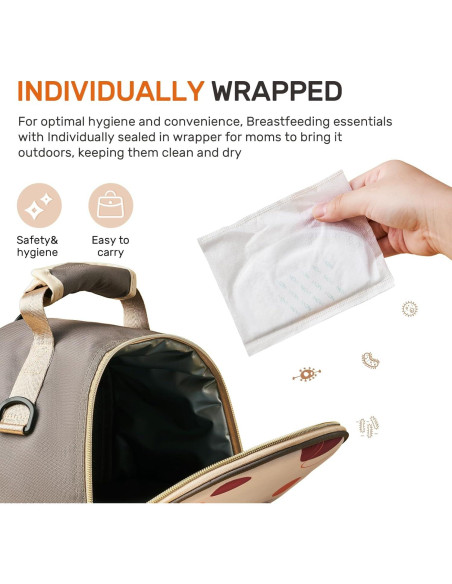 Almohadillas de Lactancia Desechables NCVI - 60 Unidades Ultra Absorbentes Almohadillas de Lactancia Desechables NCVI - 60 Unidades Ultra Absorbentes