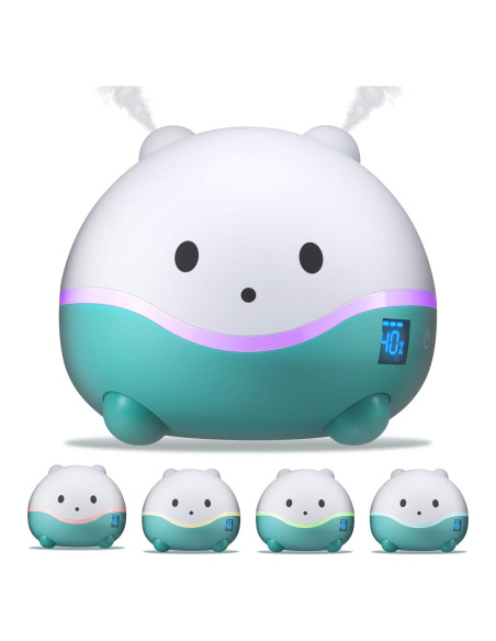 Humidificador 3 en 1 LittleHippo WISPI con Luz Nocturna Humidificador 3 en 1 LittleHippo WISPI con Luz Nocturna