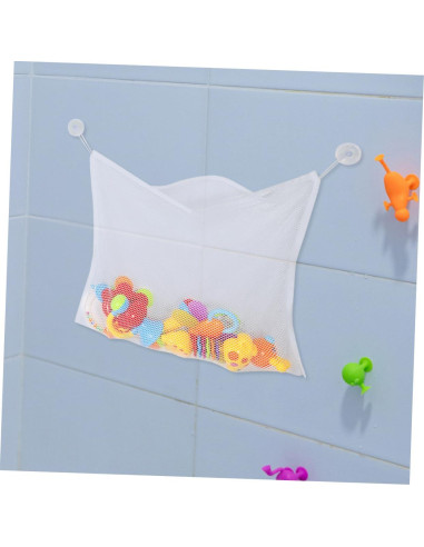 Kisangel 5 Bolsas de Malla para Almacenamiento de Juguetes de Baño