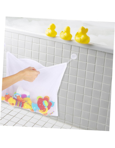 Kisangel 5 Bolsas de Malla para Almacenamiento de Juguetes de Baño