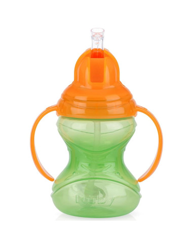 Taza Nuby No-Spill Flip N' Sip 226.8 ml Multicolor