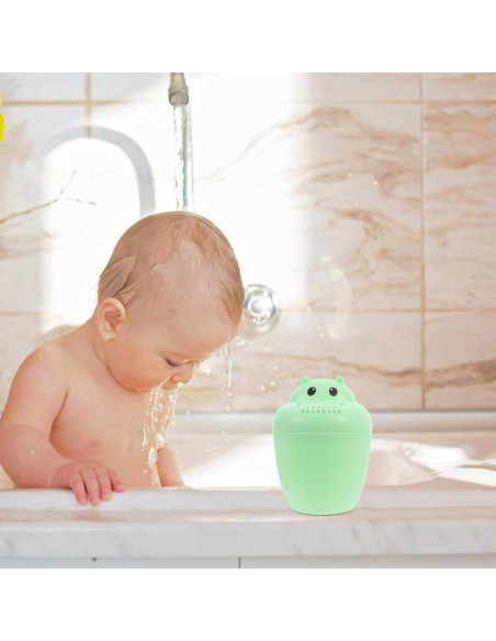 Taza de Baño Hipopótamo PP 19.5x16x10 cm Unisex Taza de Baño Hipopótamo PP 19.5x16x10 cm Unisex