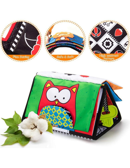 Espejo Tummy Time Teytoy para Bebés 0-12 Meses con Libro y Mordedores Espejo Tummy Time Teytoy para Bebés 0-12 Meses con Libro y Mordedores