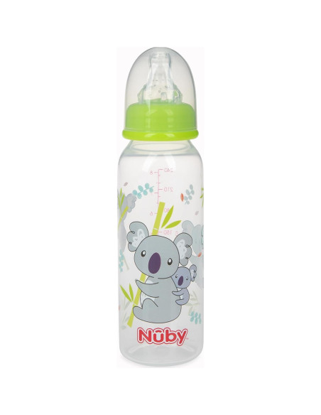 Botella Nuby Sin Goteo 8 Oz (236 ml) Colores Variados Botella Nuby Sin Goteo 8 Oz (236 ml) Colores Variados