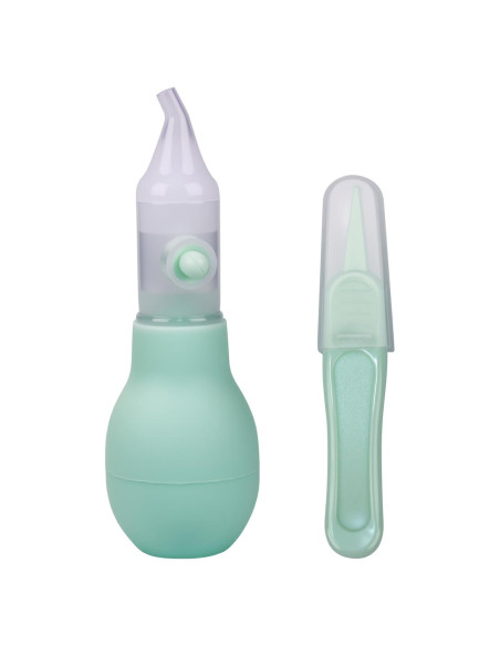 Aspirador Nasal Manual Auerllcy para Bebés con Punta de Silicona Aspirador Nasal Manual Auerllcy para Bebés con Punta de Silicona