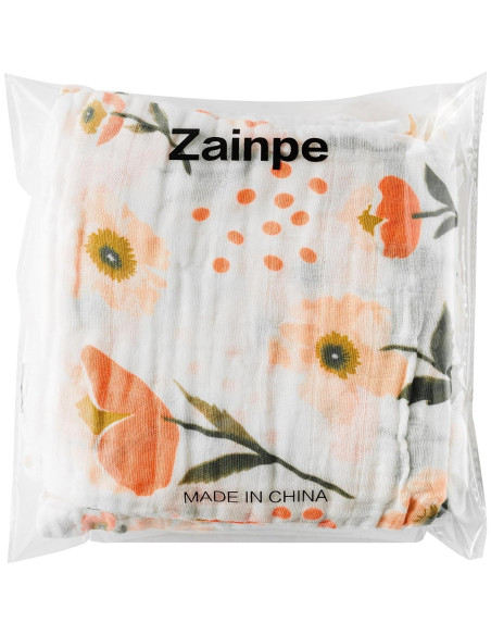 Conjunto de Toallas con Capucha Zainpe 4Pcs Algodón Floral 80x80cm Conjunto de Toallas con Capucha Zainpe 4Pcs Algodón Floral 80x80cm