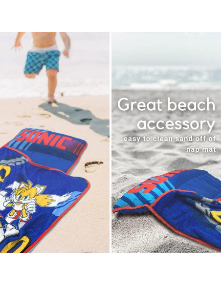 Colchoneta para Siesta Sonic Franco 116.8x53.3 cm con Almohada Colchoneta para Siesta Sonic Franco 116.8x53.3 cm con Almohada