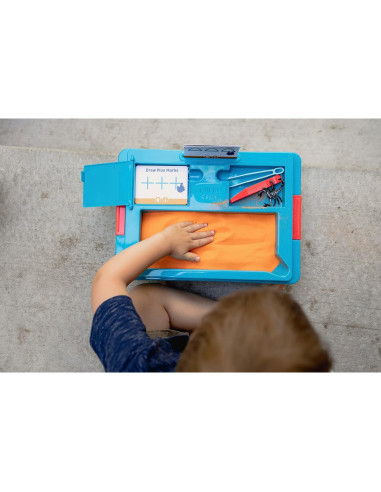 Caja Sensorial Chuckle & Roar - Aprendizaje Táctil 3-6 Años