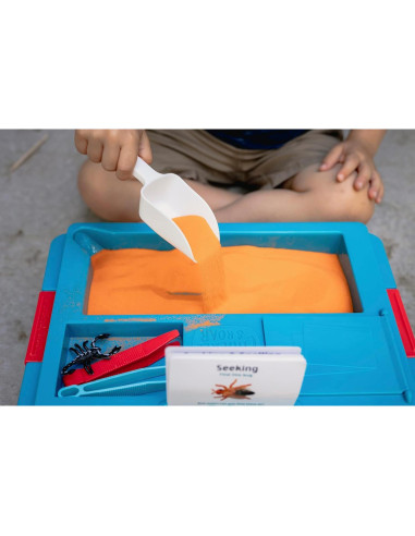 Caja Sensorial Chuckle & Roar - Aprendizaje Táctil 3-6 Años