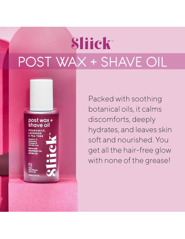 Aceite Calmante Sliick Post Wax 118 ml - Afeitado y Depilación
