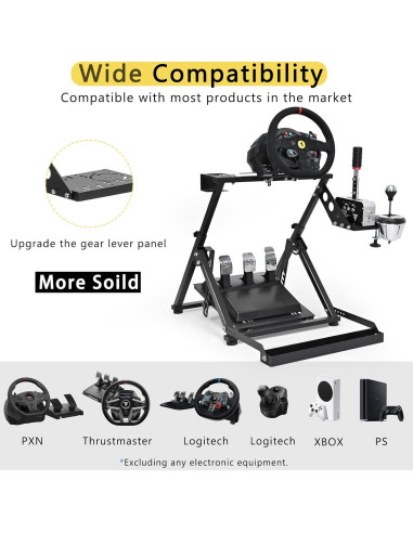 Soporte para Volante de Carreras Marada 29H Ajustable Plegable