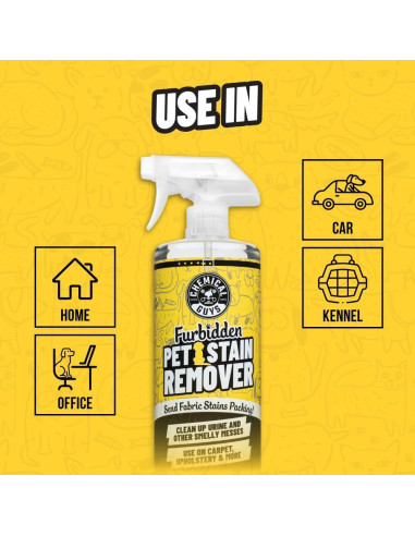 Removedor de Manchas de Mascotas Furbidden Chemical Guys 946 ml