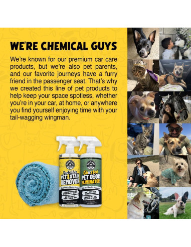 Removedor de Manchas de Mascotas Furbidden Chemical Guys 946 ml