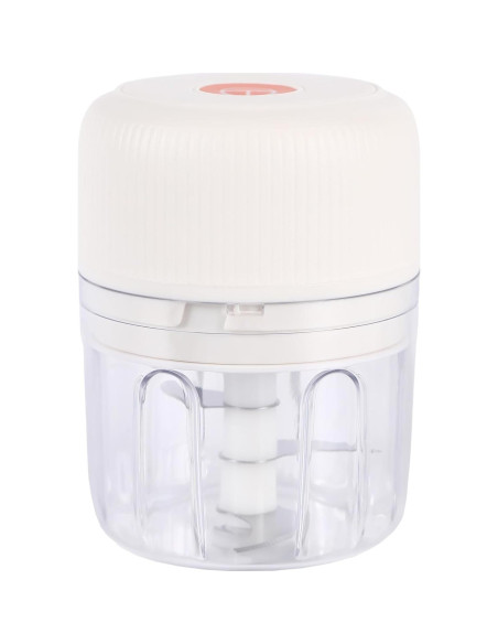 Picador de Ajo Eléctrico 3JINSERDON 250ml Blanco USB Picador de Ajo Eléctrico 3JINSERDON 250ml Blanco USB