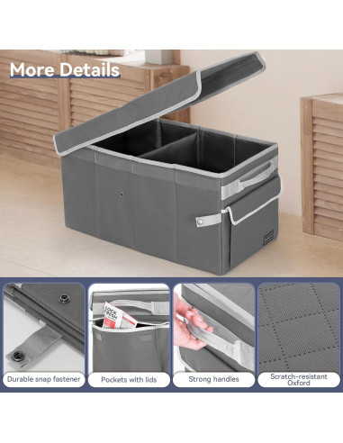 Extensor de Asiento para Perros PETSFIT Gris - 59x31 cm