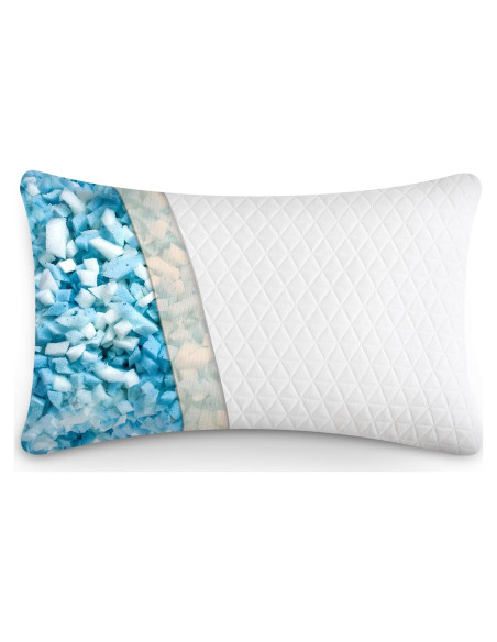 Cojín de Espuma Viscoelástica EGOHOME Estándar/Reina 71x45 cm Cojín de Espuma Viscoelástica EGOHOME Estándar/Reina 71x45 cm
