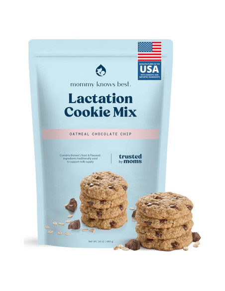 Galletas de Lactancia Mommy Knows Best Avena Chocolate 680g Galletas de Lactancia Mommy Knows Best Avena Chocolate 680g