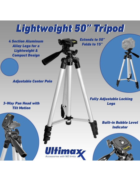 Lente Telefoto Manual Ultimaxx 420-800mm f/8.3-16 para Canon