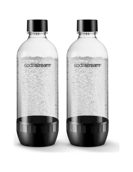 Paquete de 2 Botellas de Carbonatación SodaStream 1L + Cepillo Deliqo Paquete de 2 Botellas de Carbonatación SodaStream 1L + Cepillo Deliqo
