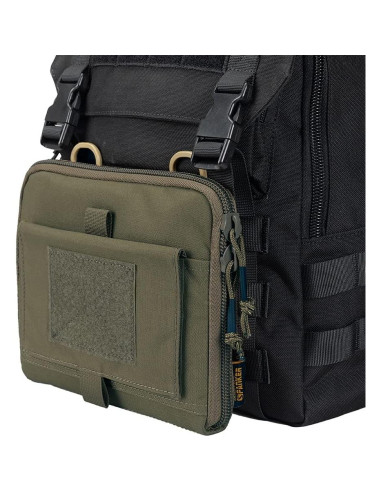 Bolsa Táctica Molle EDC EXCELENTE ELITE SPANKER Verde 23x19x2.6cm