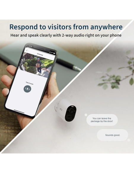 Cámara de Seguridad Arlo Essential VMC2230 - Inalámbrica 1080p Cámara de Seguridad Arlo Essential VMC2230 - Inalámbrica 1080p