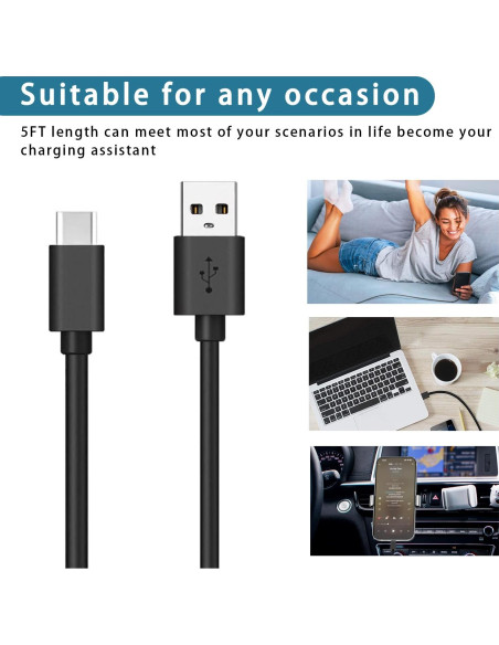 Cargador Rápido DIIMO 10W USB C para Altavoces Sonos Roam Cargador Rápido DIIMO 10W USB C para Altavoces Sonos Roam