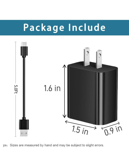 Cargador Rápido DIIMO 10W USB C para Altavoces Sonos Roam Cargador Rápido DIIMO 10W USB C para Altavoces Sonos Roam