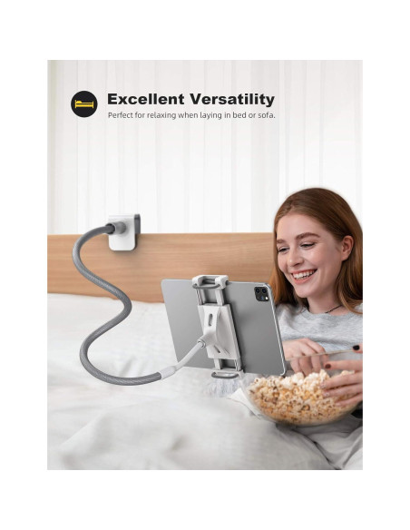 Soporte para Tableta Lamicall 360 Ajustable con Brazo Flexible Soporte para Tableta Lamicall 360 Ajustable con Brazo Flexible