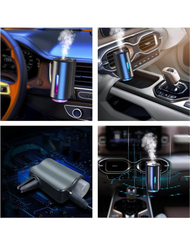Aromatizante Inteligente para Carro Yewmow con Difusor y 3 Modos