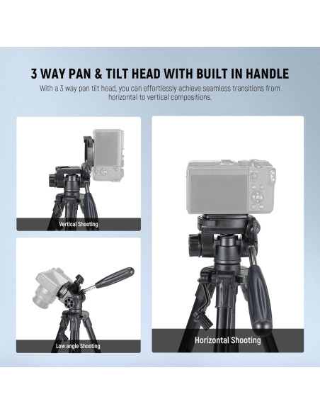 Trípode Mini de Escritorio NEEWER TP02 para Cámara DSLR Trípode Mini de Escritorio NEEWER TP02 para Cámara DSLR