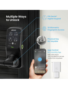Cerradura Inteligente Lockly Secure Plus Bluetooth Huella 2