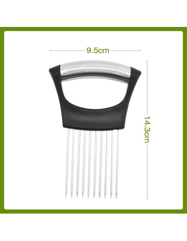 Soporte de Cebolla Kruggo 2024 Acero Inoxidable Multifuncional