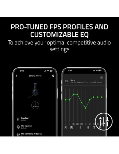 Auriculares Inalámbricos Razer BlackShark V3 para Juegos - 50mm