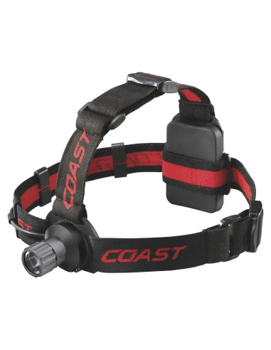 Linterna Frontal LED Coast 300 Lúmenes Resistente al Agua