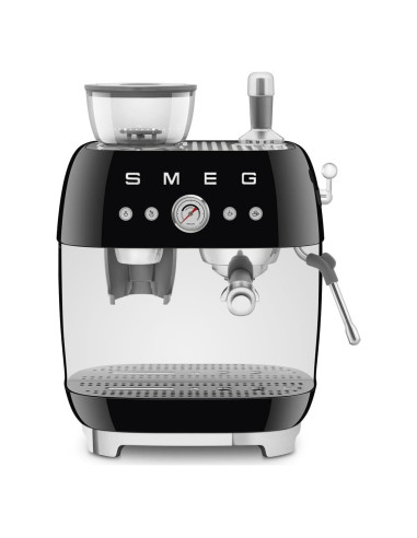 Máquina de Espresso Semi-Automática Smeg EGF03 Negra